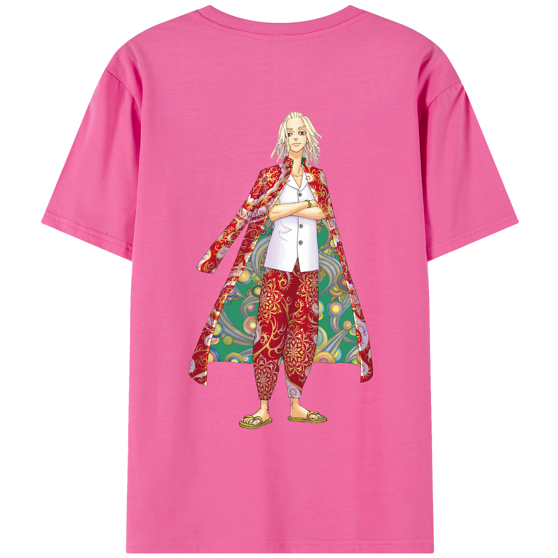 （画像用） 東京リベンジャーズ Tokyo Revengers レディース半袖Tシャツ(バックプリント)